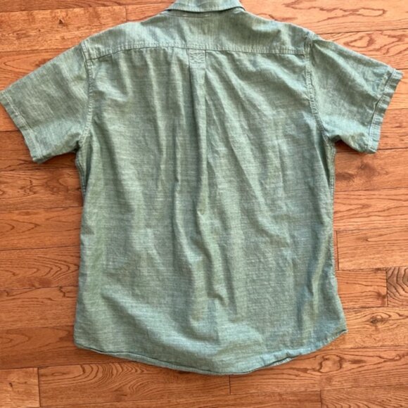 Eddie Bauer mens short sleeve shirt size L - Picture 5 of 5